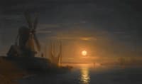 A Moonlit Night on the Dnieper