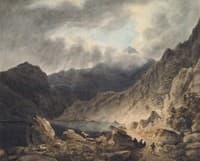 Storm Over A Lake