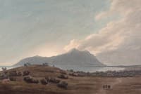 Monte Circeo at Sunset