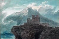 A Ruined Fort near Salerno