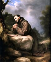 Saint Francis Praying