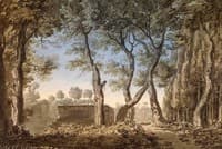 In the Farnese Gardens, Mount Palatine, Rome