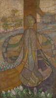 At the Cross (the Madonna of the Tulips)