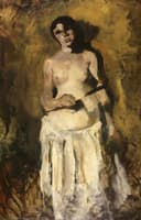 Female Half Nude