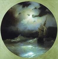 Sea on a Moonlit Night