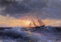 Sunset at Sea
