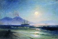 The Bay of Naples at Night