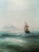 The Bay of Naples, View of Vesuvius