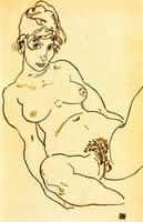 Female Nude with Legs Spread