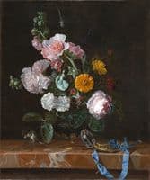 Vanitas Flower Still Life