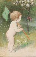 Child with Butterfly Catcher