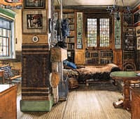 Sir Lawrence Alma-Tadema's Study in Townshend House, London