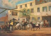 Changing Horses to a Post-Chaise outside the 'George' Posting-house