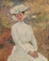 Lady in White