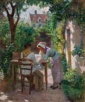 Conversation in the Garden
