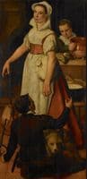 The kitchen maid and her helpers