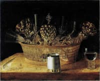 Basket of glasses