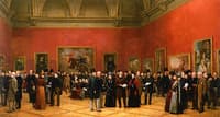Private View of the Old Masters Exhibition, Royal Academy, 1888