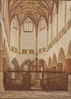 The Choir of the Church of St. Bavo at Haarlem