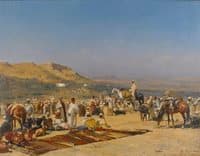 Market in the Desert