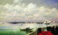 Lord Byron Visiting St. Lazarus Island in Venice