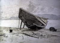 Boat on Lake Neuenburger
