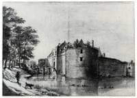Kasteel van Woerden in Woerde