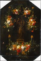 Mary Statuette in a Niche