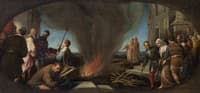 Thamar is Led to the Pyre