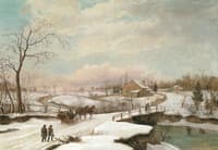 Philadelphia Winter Landscape