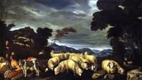 Jacob and Laban with Flocks