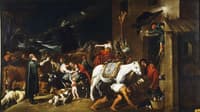 Jacob's Departure with his Flock from the Hebrews of Egypt