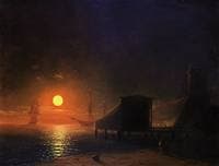 Moonlit Night in Feodosia