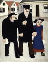 Blind Men led by Girl