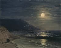 Yalta at Night