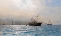 Ships on a Calm Sea