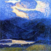 An Evening Mountainscape