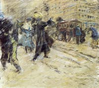 Snow Storm, Madison Square, New York