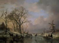 Skating in Holland