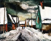Village in the Snow