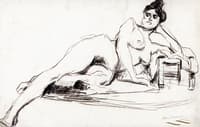 Woman Lying Down