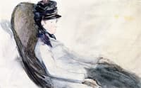 Woman in Blue (study)