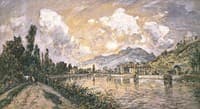 L'île verte à Grenoble