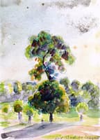Eragny, Evening