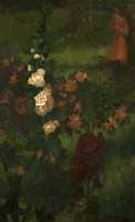 Hollyhocks