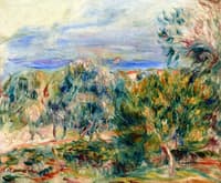 Landscape at Cagnes