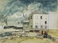 Le café des Ardennes near a Vacant Plot