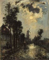 Night Scene, Rotterdam