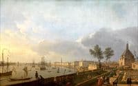 Vue du Port de Bordeaux, prise du château Trompette