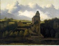 View of Montjardin Castle